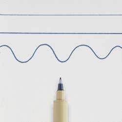 SAKURA® PIGMA® MICRON™ PN Everyday Pen, einzeln, Einzelstift, Blau-Schwarz