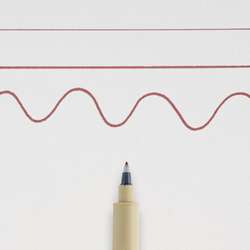 SAKURA® PIGMA® MICRON™ PN Everyday Pen, einzeln, Einzelstift, Weinrot