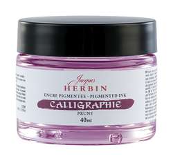 HERBIN pigmentierte Kalligrafietinte, 40 ml, Pflaume