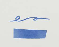 HERBIN Kalligraphie- und Zeichentusche, parfümiert, 30 ml, Blau-Lavendelduft