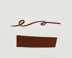 HERBIN Schreibtinte, einzeln, 30 ml, Lie de thé