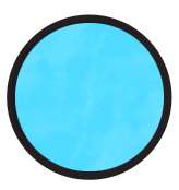 OLO™ Halbmarker, einzeln, Pinselspitze, B1.1, Light Blue