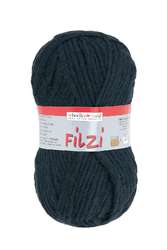 schoeller+stahl Filzwolle Filzi, 50 g, Schwarz
