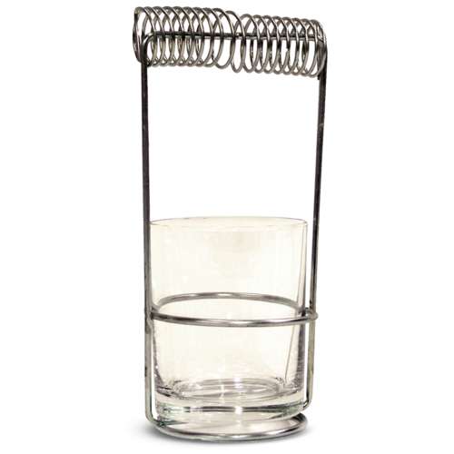 Pinselhalter mit Glas 
