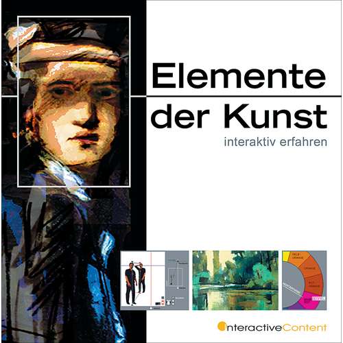 Lernsoftware: Künstlerversion - Elemente der Kunst - interaktiv erfahren. CD-ROM 