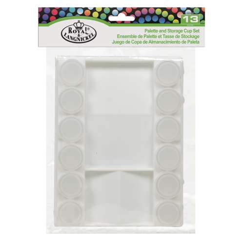 Royal & Langnickel Malpalette mit 12 Mischbechern 