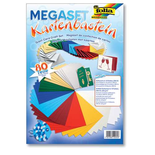 FOLIA® Megaset Kartenbasteln 