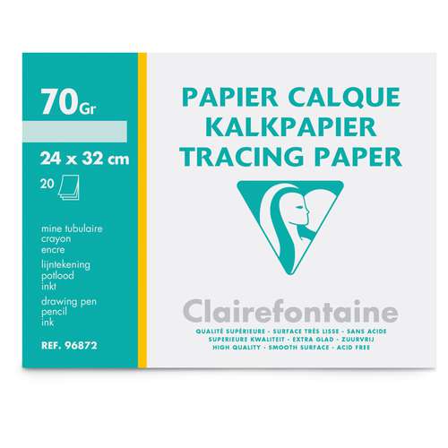 Clairefontaine Transparentpapier 70/75 g/qm 