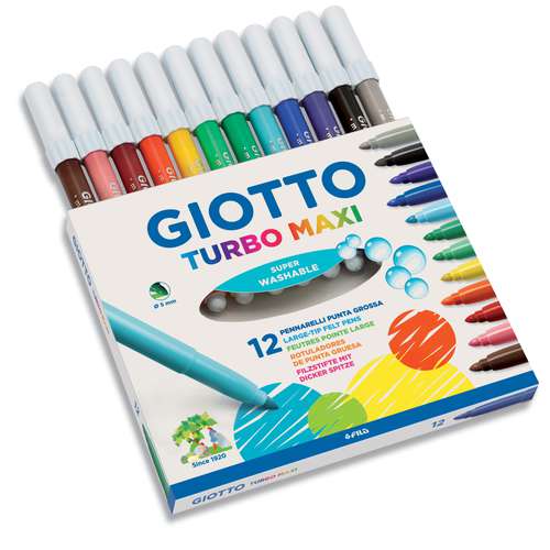 GIOTTO Turbo Maxi Fasermaler Set 