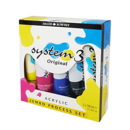 DALER-ROWNEY system3 Original Acrylfarbe Jumbo-Set 