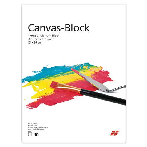 HONSELL Künstler-Maltuch-Block "Canvas" 