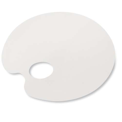 HEVSTIL Holzpalette Oval – 24x30 Cm, Massivholz – Für Öl-, Acryl-, Aquarell- & Gouachefarben