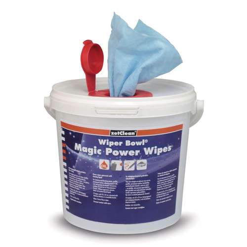 Wiper Bowl® Magic Power Wipes feuchte Reinigungstücher 