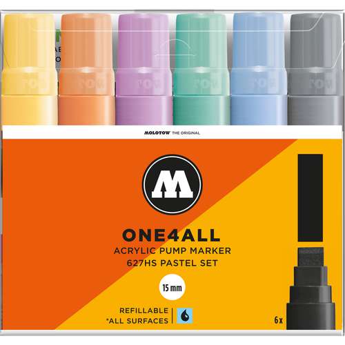 MOLOTOW™ ONE4ALL Pastel-Set 627HS 