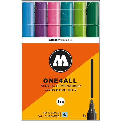MOLOTOW™ ONE4ALL Basic-Set 227HS 