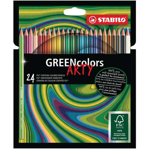 STABILO® GREENcolors ARTY Etuis 