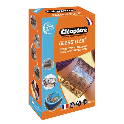 Cléopâtre Résine Glass 100 Epoxid-Überzugsharz 