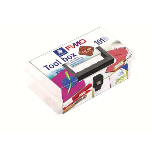 FIMO® leather-effect tool box 