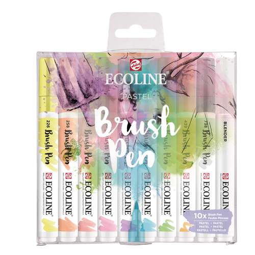 TALENS ECOLINE® Brush Pen Marker 10er-Sets 