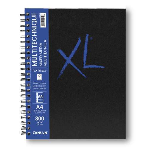 CANSON® XL MIXED MEDIA ART BOOK, Spiral-Skizzenbuch 
