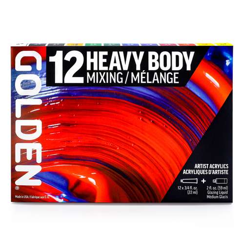 GOLDEN ACRYLICS Heavy Body Mixing-Set 