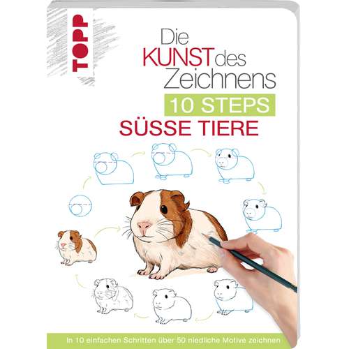 Die Kunst des Zeichnens 10 Steps - Süße Tiere 