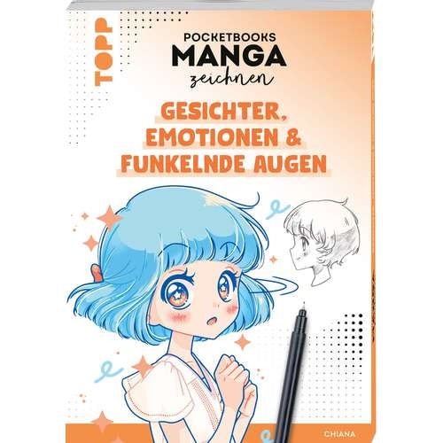 Pocketbooks Manga zeichnen - Teil 1: Gesichter, Emotionen & funkelnde Augen 