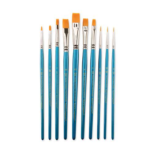 Royal & Langnickel® Gold Taklon Shader Pinselset C 