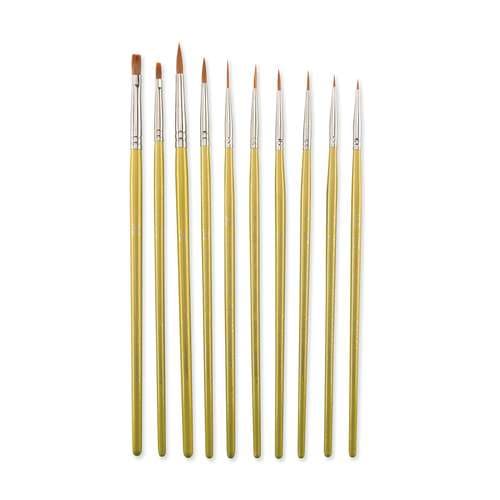 Royal & Langnickel® Brown Taklon Pinselset RSET-9543 