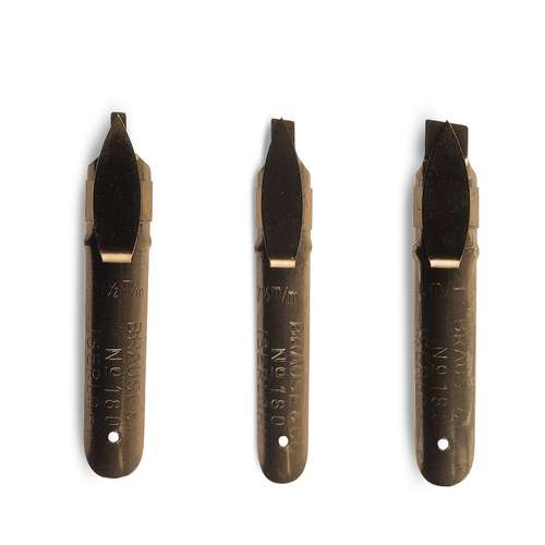 Brause Kalligraphiefedern-Set Westliche Kalligraphie, 3-teilig 