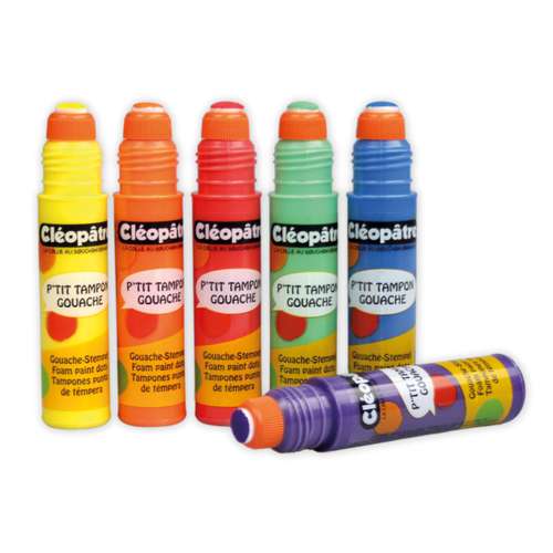 Cléopâtre P'TIT TAMPON Gouache-Set 