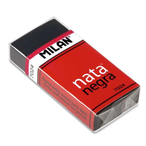 MILAN® Radiergummi Schwarz 
