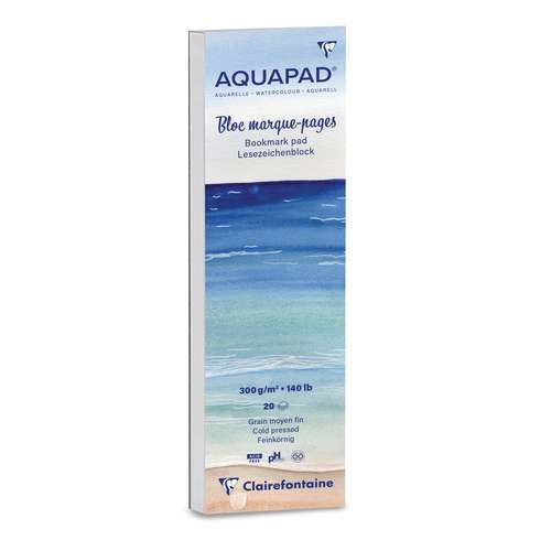 Clairefontaine AQUAPAD® Aquarell-Lesezeichenblock 
