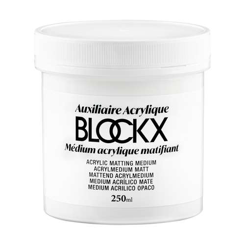 BLOCKX Acrylmedium mattierend 