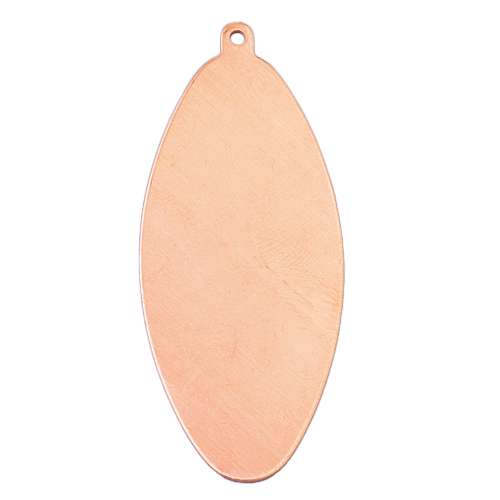 ABIG Kupferrohling Hänger, Oval 