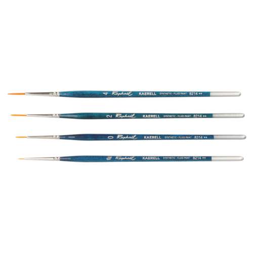 Raphaël® Linienzieher kurz, Serie 8214 Hobby-Aquarellpinsel 