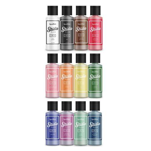 Speedball® Glasur Studio Plus, 12er Set 